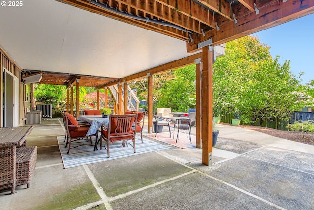 7145 SW Gable Pkwy, Portland, OR 97225 - view of patio / terrace with outdoor dining area