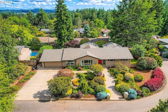 7145 SW Gable Pkwy, Portland, OR 97225 - view from above of property