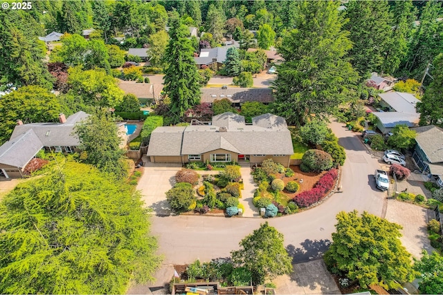 7145 SW Gable Pkwy, Portland, OR 97225 - aerial view of residential area