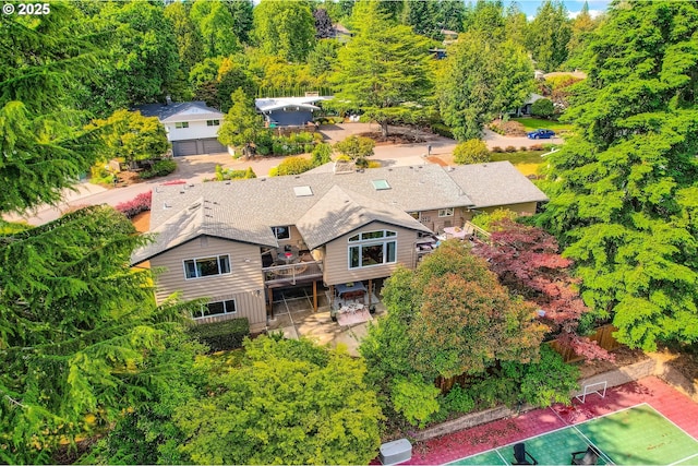 7145 SW Gable Pkwy, Portland, OR 97225 - aerial view of property and surrounding area