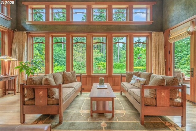 13150 SW Iron Mountain Blvd, Portland, OR 97219 - sunroom / solarium featuring healthy amount of natural light