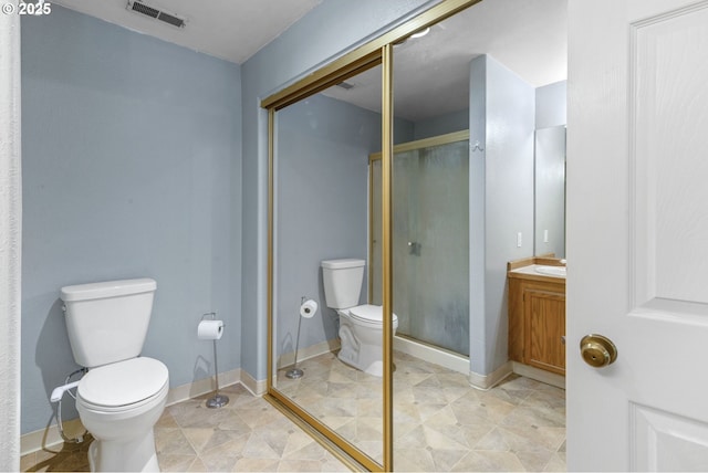 1621 NE 113th St Unit 132, Vancouver, WA 98686 - full bath with toilet, vanity, a stall shower, and tile patterned floors