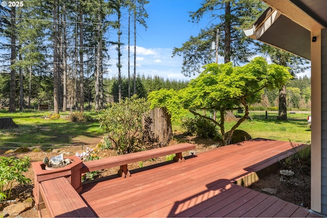 28272 S Hult Rd, Beavercreek, OR 97004 - deck with a yard