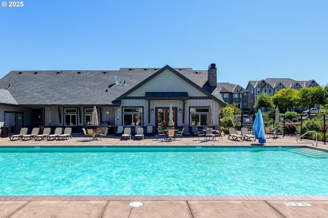 11469 SW Mont Blanc St, Wilsonville, OR 97070 - community pool with a patio