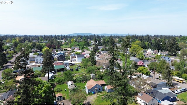 8011 SE Lambert St, Portland, OR 97206 - birds eye view of property with a residential view