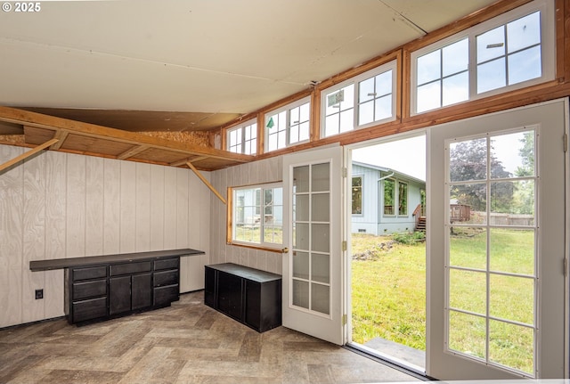 1193 Cedar Pl, Creswell, OR 97426 - doorway with wooden walls and healthy amount of natural light