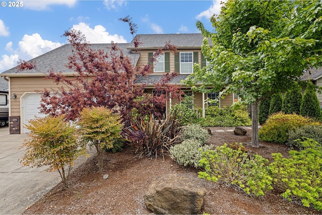 1190 Hazelnut Ct, Creswell, OR 97426 - view of front of property with a garage, roof with shingles, and driveway