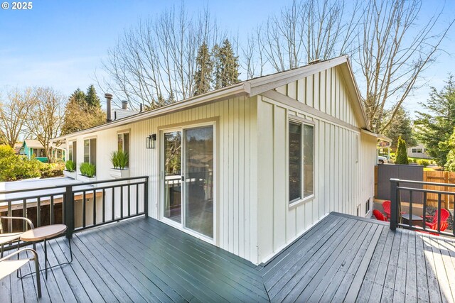 view of deck
