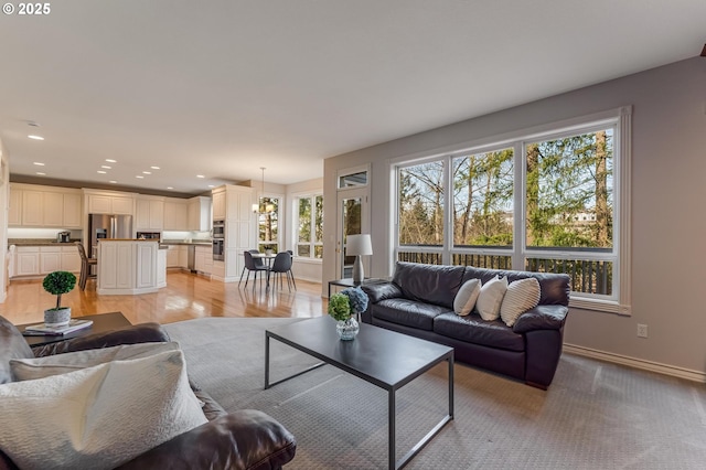 view of living room