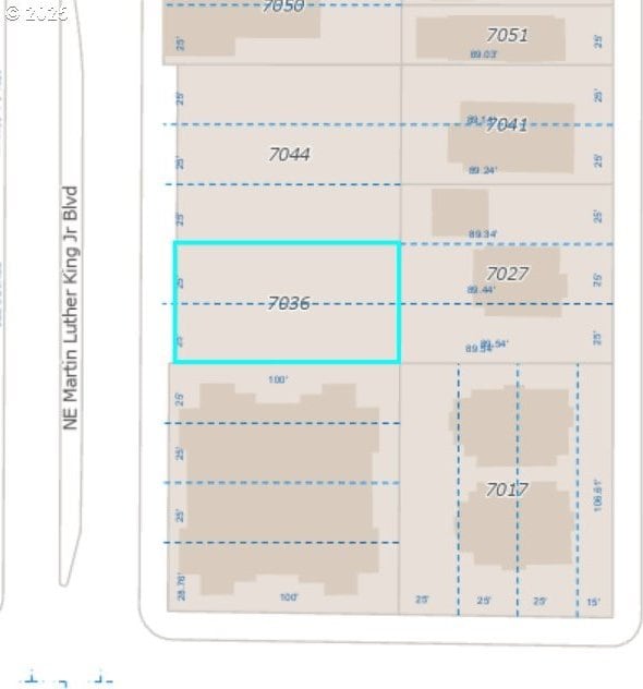 7036 NE M L King Blvd, Portland OR, 97211 land for sale