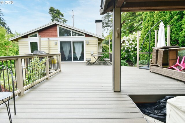 8302 SW 65th Ave, Portland, OR 97219 - view of deck