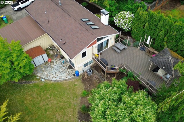 8302 SW 65th Ave, Portland, OR 97219 - view from above of property