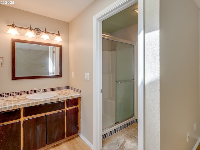 5367 NW 180th Pl, Portland, OR 97229 - full bath featuring a stall shower and vanity