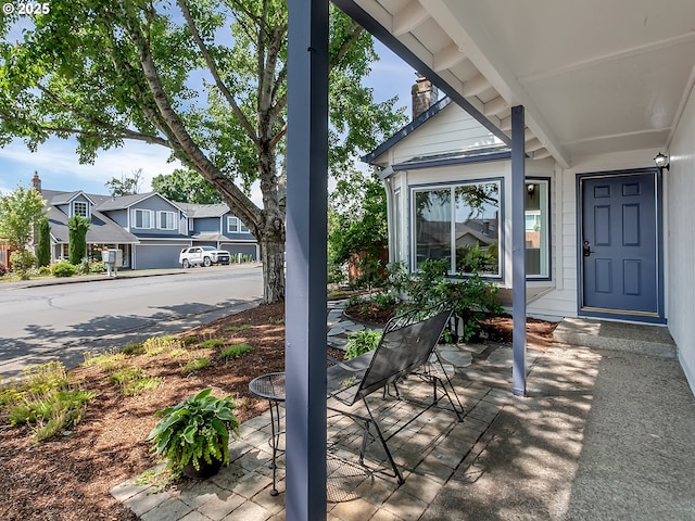 5367 NW 180th Pl, Portland, OR 97229 - view of patio / terrace with a residential view