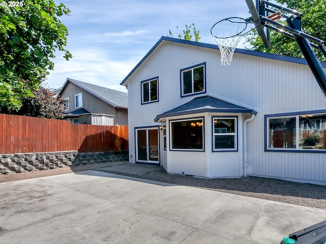 5367 NW 180th Pl, Portland, OR 97229 - rear view of house with a patio area