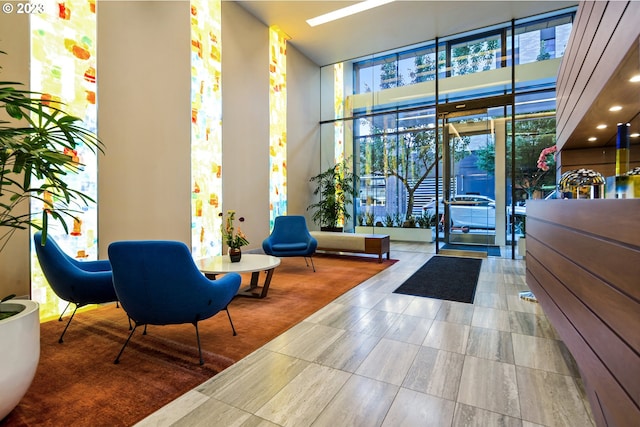 view of building lobby