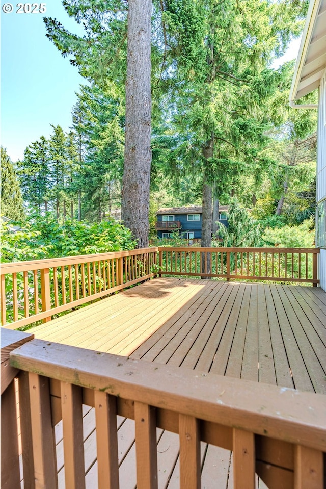 975 SW Florence Ct, Gresham, OR 97080 - view of wooden deck
