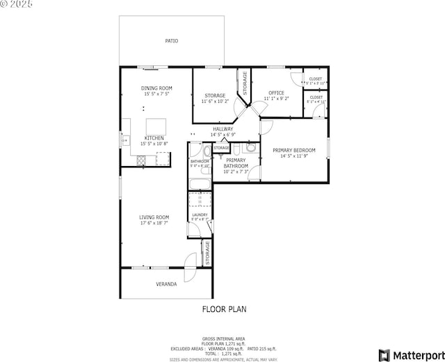 12703 NE 46th St, Vancouver, WA 98682 - floor plan / room layout