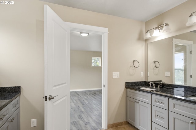 1516 Samuel Dr, Cottage Grove, OR 97424 - bathroom featuring vanity and baseboards