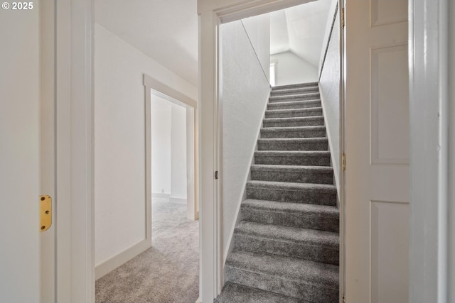 512 Evergreen Dr, Tillamook, OR 97141 - stairway with carpet flooring