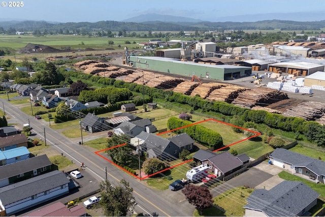 512 Evergreen Dr, Tillamook, OR 97141 - aerial overview of property's location featuring property parcel outlined