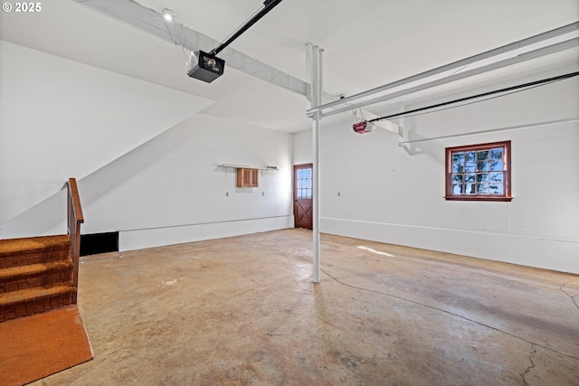 17753 Powers Creek Loop Rd, Silverton, OR 97381 - garage featuring a garage door opener