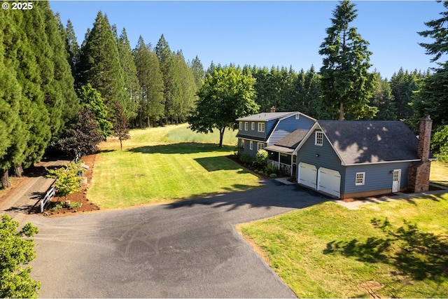 17753 Powers Creek Loop Rd, Silverton, OR 97381 - aerial view of property and surrounding area featuring a heavily wooded area