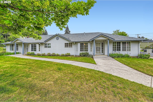 1006 NE 45th St, Vancouver, WA 98663 - single story home with a front lawn and roof with shingles