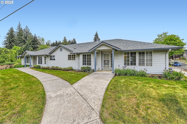 1006 NE 45th St, Vancouver, WA 98663 - single story home with a front yard and roof with shingles