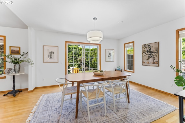 1281 NE Zachary St, Hillsboro, OR 97124 - dining space with healthy amount of natural light and light wood-style flooring