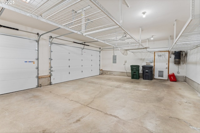1281 NE Zachary St, Hillsboro, OR 97124 - garage with electric panel and a central vacuum unit