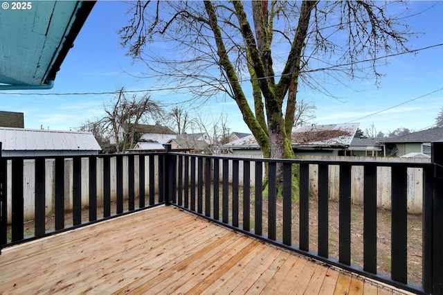 311 N 9th St, Cottage Grove, OR 97424 - view of wooden terrace