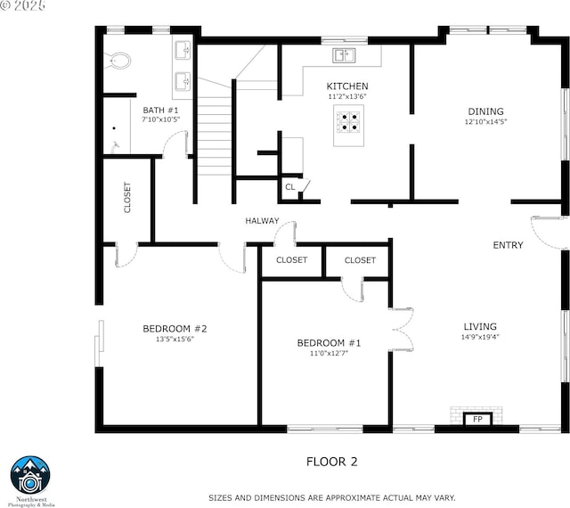 311 N 9th St, Cottage Grove, OR 97424 - home floor plan