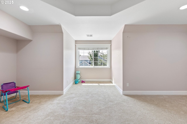 3301 Parker Ln, Springfield, OR 97477 - rec room featuring carpet floors and recessed lighting