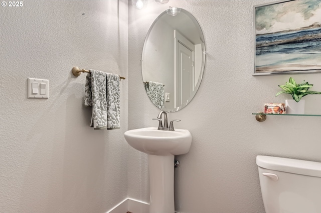 bathroom with toilet