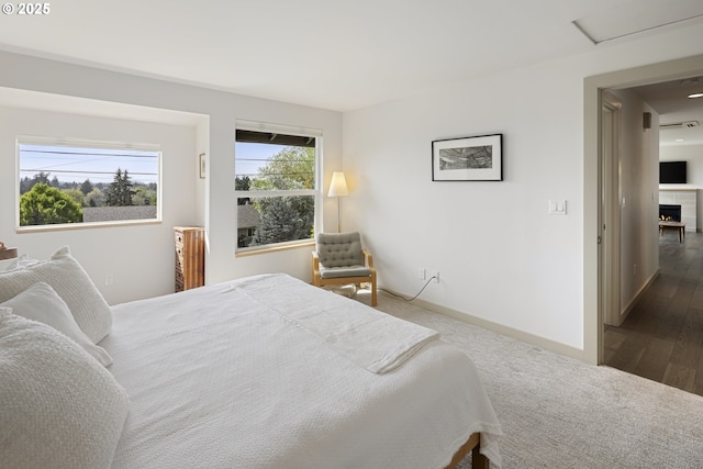 8630 SW 61st Ave, Portland, OR 97219 - bedroom featuring dark carpet and baseboards