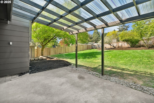 17349 Banyan Ln, Lake Oswego, OR 97034 - view of patio / terrace featuring a pergola