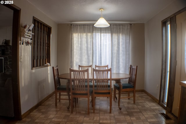 view of dining room