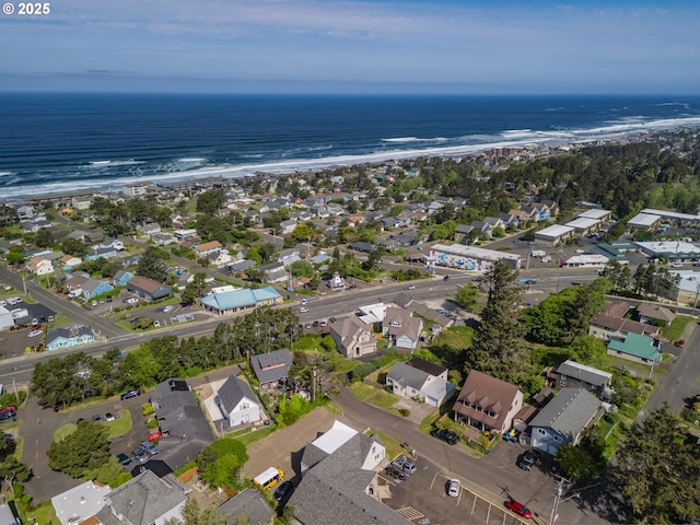 1749 NE 19th St, Lincoln City, OR 97367 - aerial view of property and surrounding area featuring nearby suburban area and extended coastline