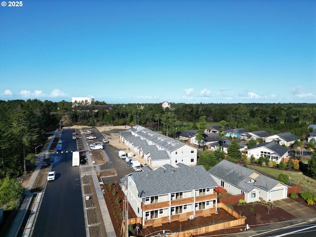 drone / aerial view