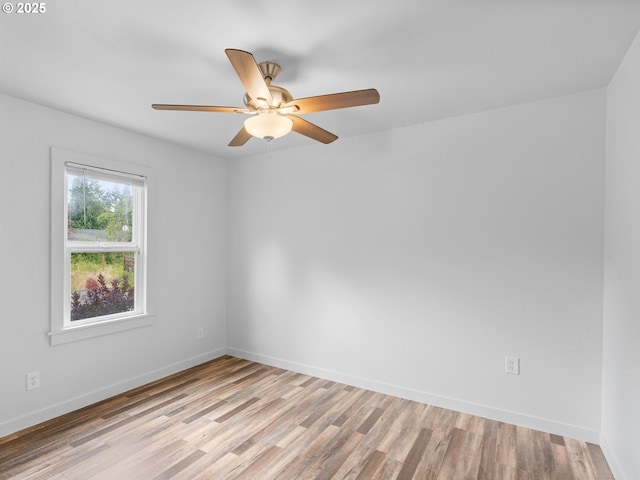2745 SW 187th Ave, Beaverton, OR 97003 - spare room featuring light wood-type flooring and a ceiling fan
