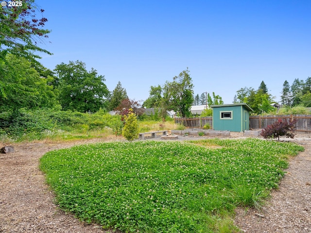 2745 SW 187th Ave, Beaverton, OR 97003 - view of yard featuring a shed