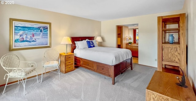 2036 NE Lagoon Ln, Lincoln City, OR 97367 - bedroom with light colored carpet and baseboards