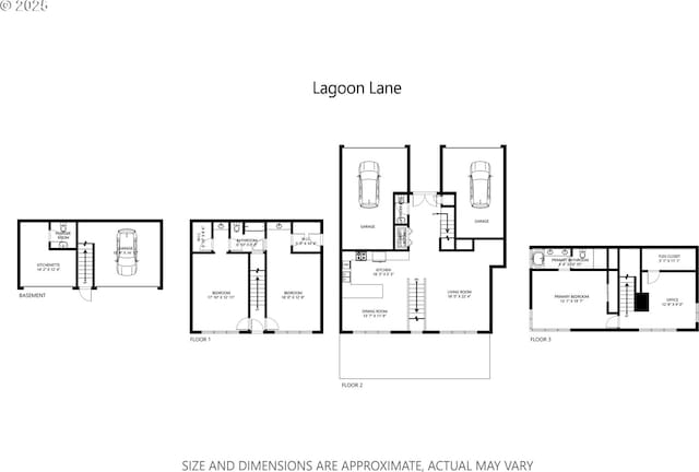 2036 NE Lagoon Ln, Lincoln City, OR 97367 - home floor plan