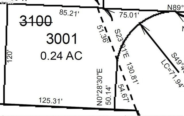 4395 E 20th Ave, Eugene, OR 97403 - survey map / technical document