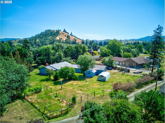 3034 Fisher Rd, Roseburg, OR 97471 - bird's eye view of a mountain backdrop