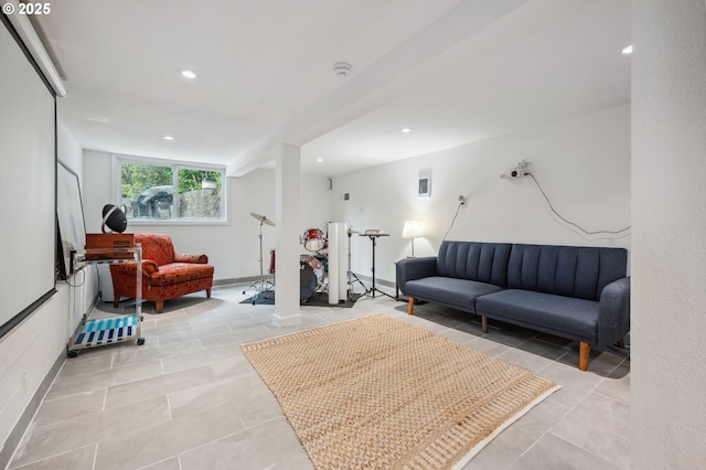 view of living room