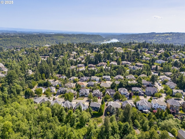 3011 Sabo Ln, West Linn, OR 97068 - aerial view of property's location featuring a forest and nearby suburban area