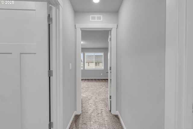 1618 36th Pl, Forest Grove, OR 97116 - hallway featuring carpet flooring and baseboards