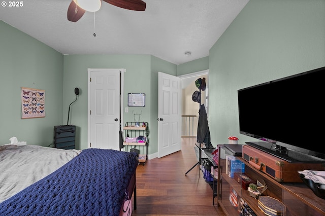 9435 SE 282nd Ave, Boring, OR 97009 - bedroom featuring wood finished floors and ceiling fan